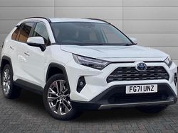 White Used 2022 Toyota RAV4 Hybrid SUV | £28,995 (A bit pricey)