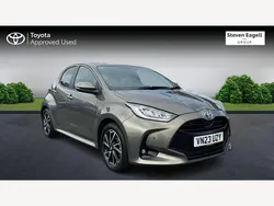 Bronze Used 2023 Toyota Yaris Hybrid Design Hatchback | £18,499 (Fair price)