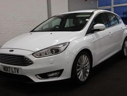White Used 2017 Ford Focus Titanium X Hatchback | £9,750 (Good price)