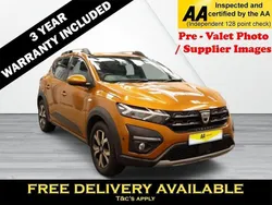 Orange Used 2022 Dacia Sandero Prestige Hatchback | £12,795 (Fair price)
