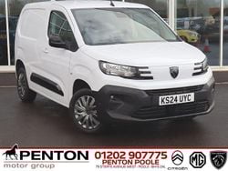 White Used 2024 Peugeot Partner S Van | £15,490 (Fair price)