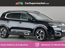 Black Used 2021 Citroën C5 Aircross Shine SUV | £13,697 (Fair price)