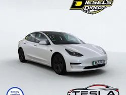 White Used 2021 Tesla Model 3 Standard Range Sedan | £14,495 (Fair price)