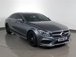 Grey Used 2016 Mercedes CLS350 AMG line Coupe | £15,850 (Fair price)