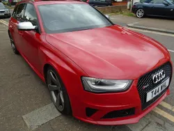Red Used 2013 Audi RS4 Sport Estate | £19,995