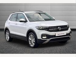 Pure white Used 2019 VW T-Cross SE SUV | £16,490 (Fair price)