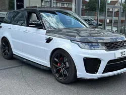White Used 2022 Land Rover Range Rover Sport SVR SUV | £49,995 (Super price)