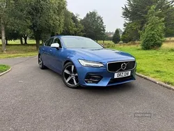 Blue Used 2017 Volvo S90 R-Design Sedan | £12,995 (Fair price)