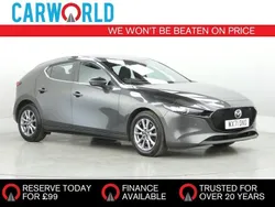 Grey Used 2022 Mazda 3 Hatchback | £9,705 (Fair price)