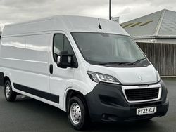 White Used 2022 Peugeot Boxer Van | £13,250 (Good price)