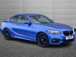 Estoril blue Used 2018 BMW 220 M Sport Coupe | £12,290 (Fair price)