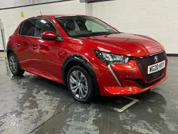 Red Used 2020 Peugeot e-208 Allure Premium Hatchback | £10,998 (Good price)