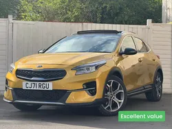 Yellow Used 2022 Kia XCeed First Edition SUV | £16,395 (Fair price)