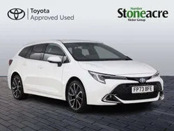 White Used 2023 Toyota Corolla Sport Estate | £26,000 (Fair price)