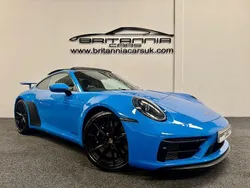 Blue Used 2022 Porsche 911 Carrera 4 GTS Coupe | £114,980 (Expensive)