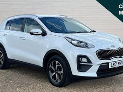 White Used 2021 Kia Sportage 2 SUV | £14,349