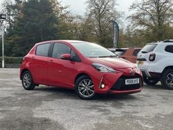 Red Used 2019 Toyota Yaris Hatchback | £9,395 (Fair price)