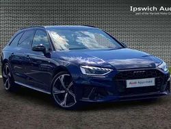 Blue Used 2024 Audi A4 Black Edition Estate | £33,320 (Expensive)