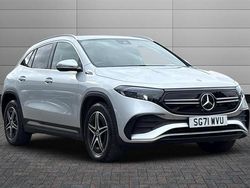Silver Used 2021 Mercedes EQA250 AMG line SUV | £18,695 (Fair price)
