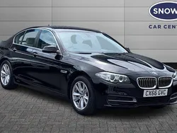 Black Used 2016 BMW 520 Comfort Edition Sedan | £12,586 (Fair price)