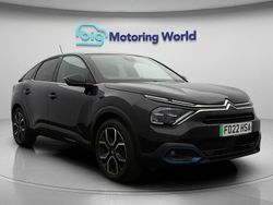 Black Used 2022 Citroën e-C4 Shine Hatchback | £11,400 (Fair price)