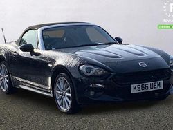 Black Used 2017 Fiat 124 Spider Lusso Cabriolet | £12,099 (Fair price)