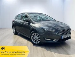 Grey Used 2018 Ford Focus Titanium Hatchback | £5,895 (Fair price)