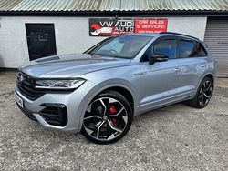 Silver Used 2021 VW Touareg R-line SUV | £37,495 (A bit pricey)