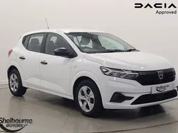 White Used 2021 Dacia Sandero Essentiel Hatchback | £9,395 (Good price)