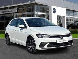 White New 2025 VW Polo Life Hatchback | £18,990 (Fair price)