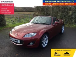 Copper red Used 2013 Mazda MX5 Inclusive Cabriolet | £11,995 (A bit pricey)
