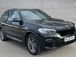 Black Used 2020 BMW X3 M Sport SUV | £28,490 (Good price)