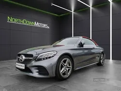 Grey Used 2018 Mercedes C200 AMG line Cabriolet | £18,995 (Fair price)