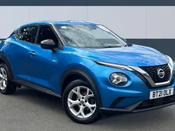 Blue Used 2021 Nissan Juke N-Connecta SUV | £12,820 (Good price)
