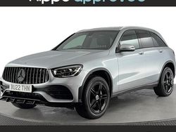 Silver Used 2022 Mercedes GLC300e AMG line Estate | £25,820 (Super price)