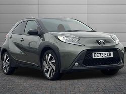 Cardamom green with black Used 2023 Toyota Aygo X SUV | £13,950