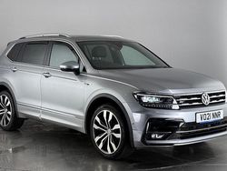 Silver Used 2021 VW Tiguan Allspace R-line SUV | £23,350 (Fair price)
