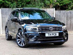 Black Used 2018 VW Tiguan R-line SUV | £21,157 (Good price)