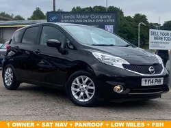 Black Used 2014 Nissan Note Acenta Premium MPV | £6,995 (Fair price)