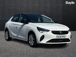 White Used 2020 Vauxhall Corsa Elite Hatchback | £11,941 (Fair price)