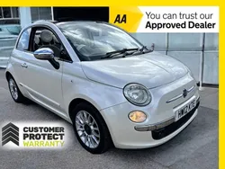 White Used 2012 Fiat 500C Lounge Cabriolet | £3,495 (Good price)