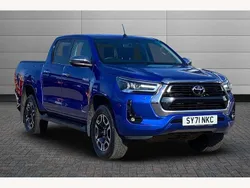 Blue Used 2021 Toyota HiLux Pickup | £32,995 (Fair price)