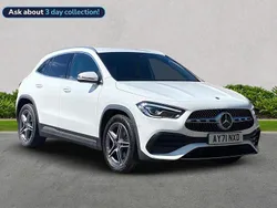 White Used 2021 Mercedes GLA220 AMG Line Premium SUV | £26,199 (Fair price)