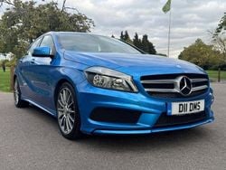 Blue Used 2015 Mercedes A180 AMG Hatchback | £12,795 (Fair price)