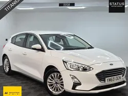 White Used 2019 Ford Focus Titanium Hatchback | £8,495 (Fair price)