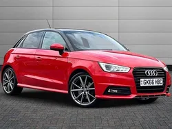 Red Used 2016 Audi A1 Black Edition Hatchback | £10,850 (Fair price)