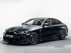 Black Used 2021 BMW M3 Competition Edition Sedan | £54,995 (Fair price)