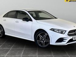 White Used 2022 Mercedes A250 AMG line Sedan | £18,595 (Fair price)