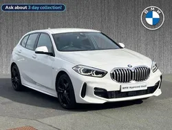 White Used 2022 BMW 118 M Sport Hatchback | £21,299 (Fair price)