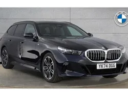 Black Used 2025 BMW 520 M Sport Estate | £45,994 (Fair price)